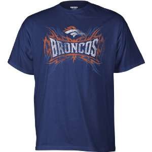    Reebok Denver Broncos Outlast Blue T Shirt