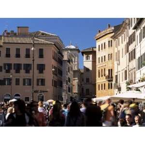 Crowds in the Piazza Navona, Rome, Lazio, Italy, Europe Photographic 