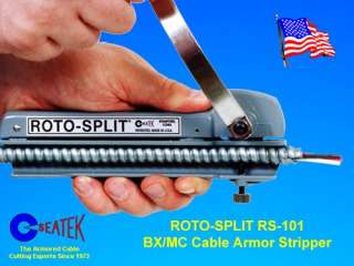 Roto Split RS 101 BX & MC Cable Cutter by Seatek  
