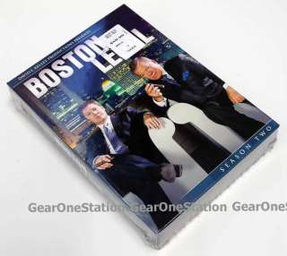 New BOSTON LEGAL Complete Season 2 TWO DVD Set Sealed 024543267317 