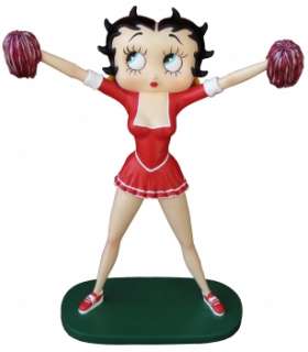 Betty Boop Cheer Leader Resin Statue 12 tall  