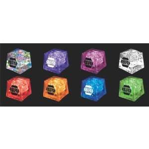 Multicolor   Miniature glow ice cubes. 