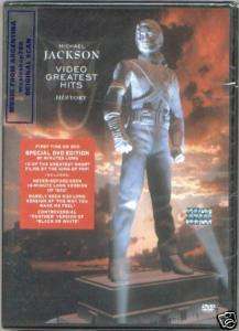 DVD MICHAEL JACKSON HISTORY GREATEST HITS SEALED NEW  