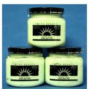  3 x Swisa Beauty TABOO scent Dead Sea Body Butter 