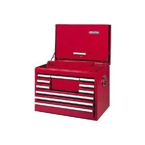   Wx17 1/2Dx19 1/4H Red Standard Duty 10 Drawer Drop Front Top Chest