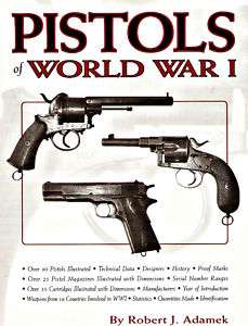 WW1 Pistols Military automatics antique gun book RARE 3  