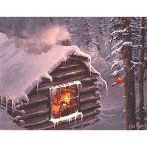  Ted Blaylock   White Mountain Evening Giclee on Paper 