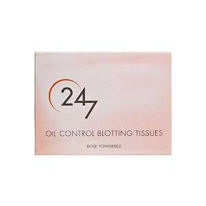 Zon Cosmedix 24/7 Oil Control Blotting Tissues   65 ct Rose Powder 