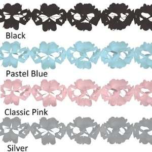     Paper Tissue Garland (1) Party Supplies (Silver) Toys & Games