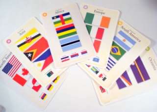 WORLD FLAGS Flashcards Teacher Classroom History cards  