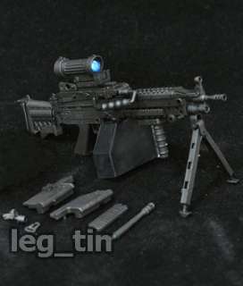 Very Hot M249 Machine Gunner fit BBI HotToys Action Figure  