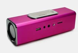 Music Angle USB Speaker Dock Station Speaker for iPod Nano iPhone 3GS 