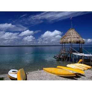  Kayaks for Rent on the Shores of Lake Peten Itza Near 