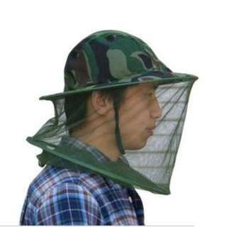   Bee Bug Insect Mesh Head Face Protect Hat Net Camouflage Fishing Hat