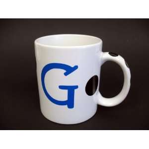  Custom Polka Dot Initial Coffee Mug