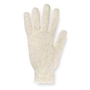  Gloves, Economy Poly/Cotton Blend Glove,Knit,Natural,X 