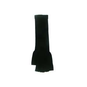   Fashion Long Fingerless Knit Gloves/Arm Warmer  Black 