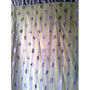  Lavender Lace Butterfly Curtain