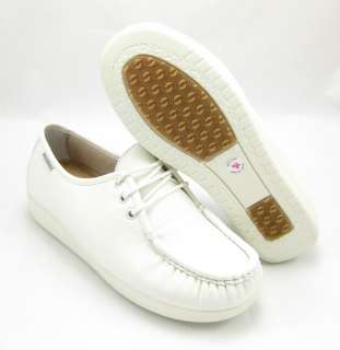   W020 WHITE Comfort Anti Slip Womens NURSE Shoes CUSHIONED Laces Light
