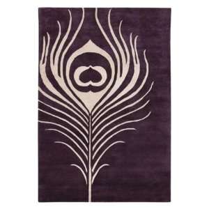    Chandra Rugs TP 8 7 9 Round purple Area Rug