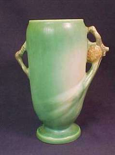 Old Roseville Pottery Pine Cone Vase  