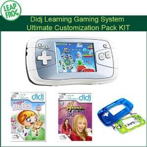Leapfrog Didj Game System With Super Chicks & Hannah Montana Learning 