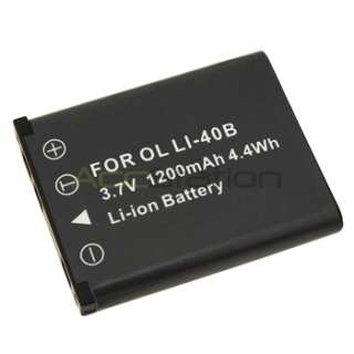 new generic compatible li ion battery for olympus li 40b nikon en el10 