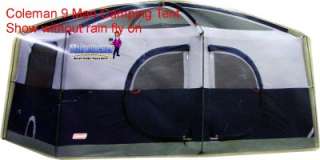 New Coleman 9 Man 2 RM 14x10 Family Cabin Camping Tent  