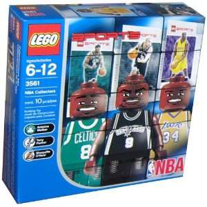  Lego Builders Kit   NBA Player Figures Shaq, Parker 