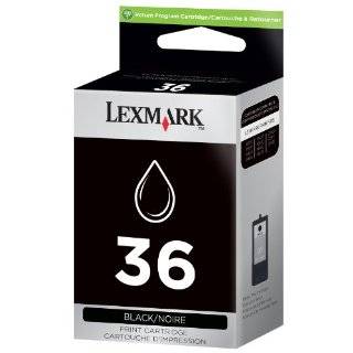 Lexmark No. 36 Return Program Print Cartridge   Black by Lexmark