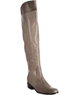 Matiko stone leather Moore over the knee boots   