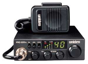 The Pro520XL is a compact, convenient mobile 40 channel CB Radio.