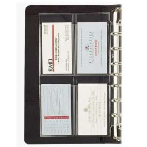   Holders for Looseleaf Planners, 5 1/2 x 8 1/2, 5/Pack