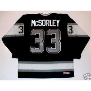  Marty Mcsorley Los Angeles Kings Ccm Maska Cup Jersey   X 