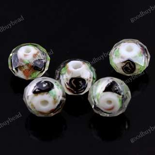   FACETED SPACER LOOSE BEADS JEWELRY FINDINGS WHOLESALE 7X11MM  