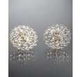 savitt swarovski crystal disc earrings