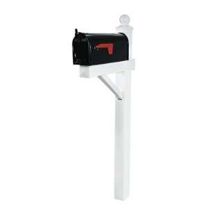  Solutions Llc PP200PWH Oxford Universal Design Mailbox Post, White