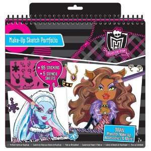  Monster High Make Up Sketch Portfolio Toys & Games