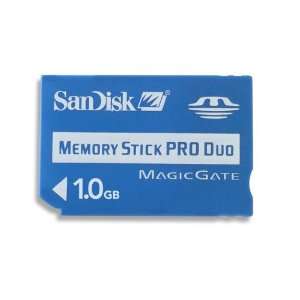  SanDisk 1GB Memory Stick Pro Duo card