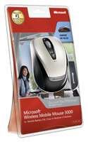 Microsoft Wireless Mobile Mouse 3000   White
