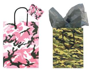 Military Style Event Party Favor Camo Goody Gift Bag  