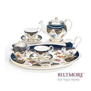  Biltmore Vanderbilt Porcelain Miniature Tea Set