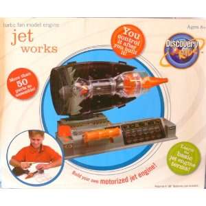    Discovery Kids Turbo Fan Model Engine Jet Works Toys & Games