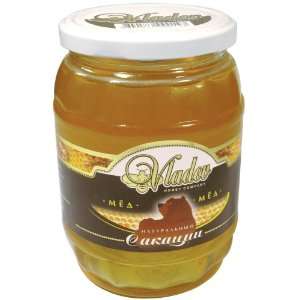 ACATZIA (Honey) MOLDOVA, Packaged in Glass Jar, 920g. Vladov 