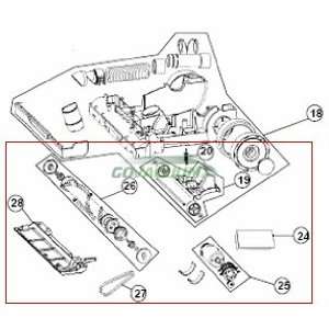   Roll Motor Assembly, Hoover Part Number 59156524.