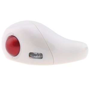  Wireless Optical Trackball Mouse (White) Electronics
