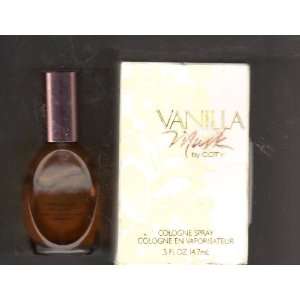  Vanilla Musk By Coty   Cologne Spray   .5 Fl Oz/14.7 Ml 