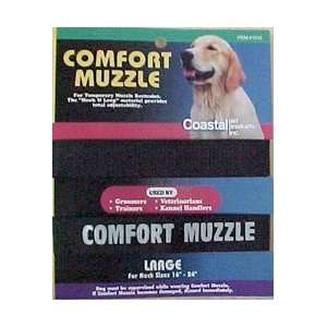  COASTAL COMFORT MUZZLE LRG 16 24 ADJUSTABLE BK Pet 