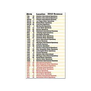  Wincraft NASCAR Standings Board Magnet Refill Sports 