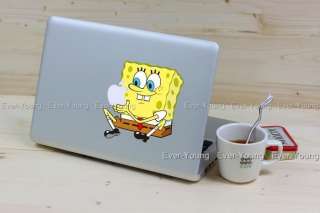 SpongeBob MacBook Air/Pro Stickers Apple laptop Vinyl Decal Art Humor 